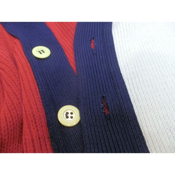 Vintage McDonald's Golden Arches Sweater Size Unknown 1970s Employee Color Block - Picture 3 of 9